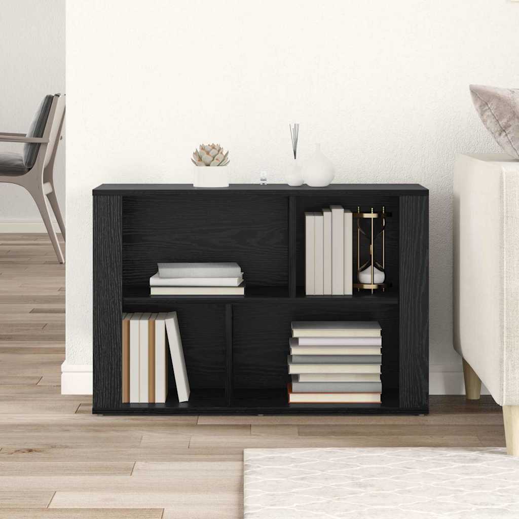 Kreveta Crni hrast 80 x 30 x 53 cm Konstruirano drvo