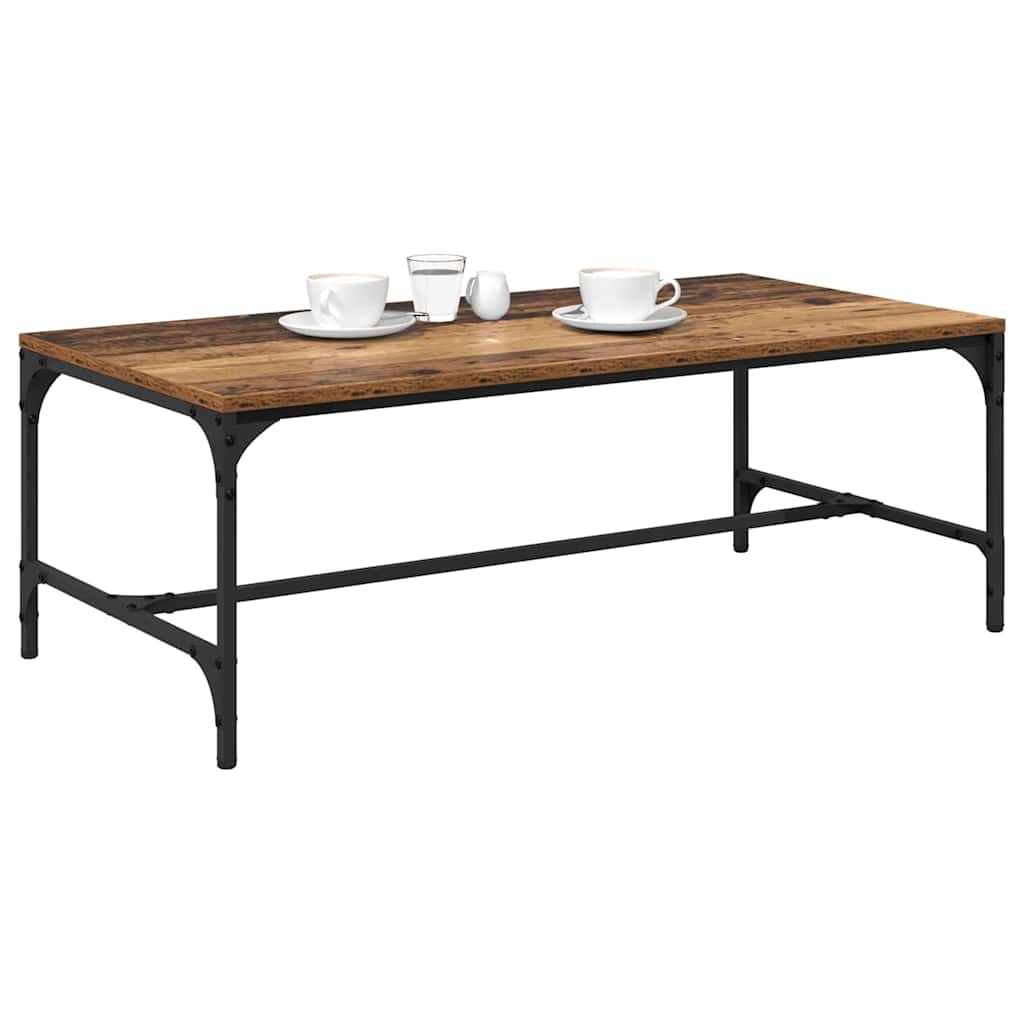 Kava Stol Staro drvo 100 x 50 x 35 cm Konstruirano drvo