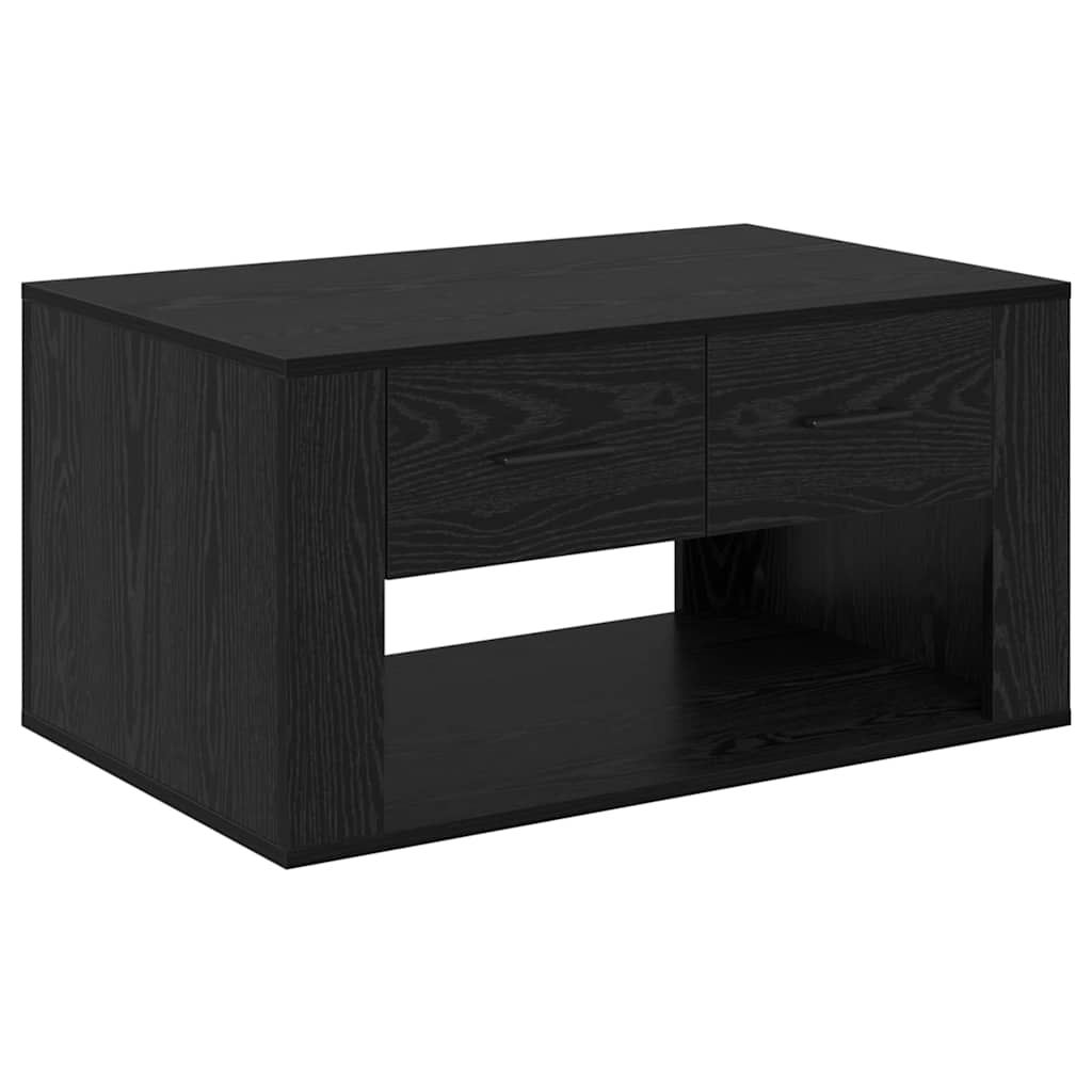 Kava Stol Crni hrast 80 x 50 x 40 cm Konstruirano drvo