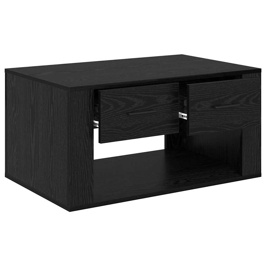 Kava Stol Crni hrast 80 x 50 x 40 cm Konstruirano drvo