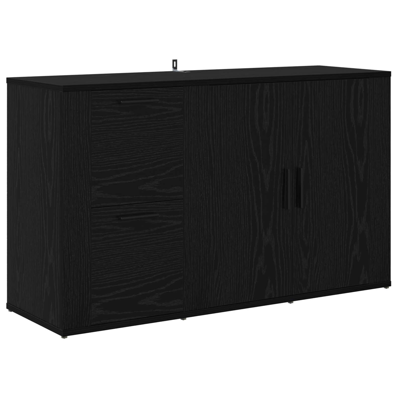 Kreveta Crni hrast 100 x 33 x 59.5 cm Konstruirano drvo