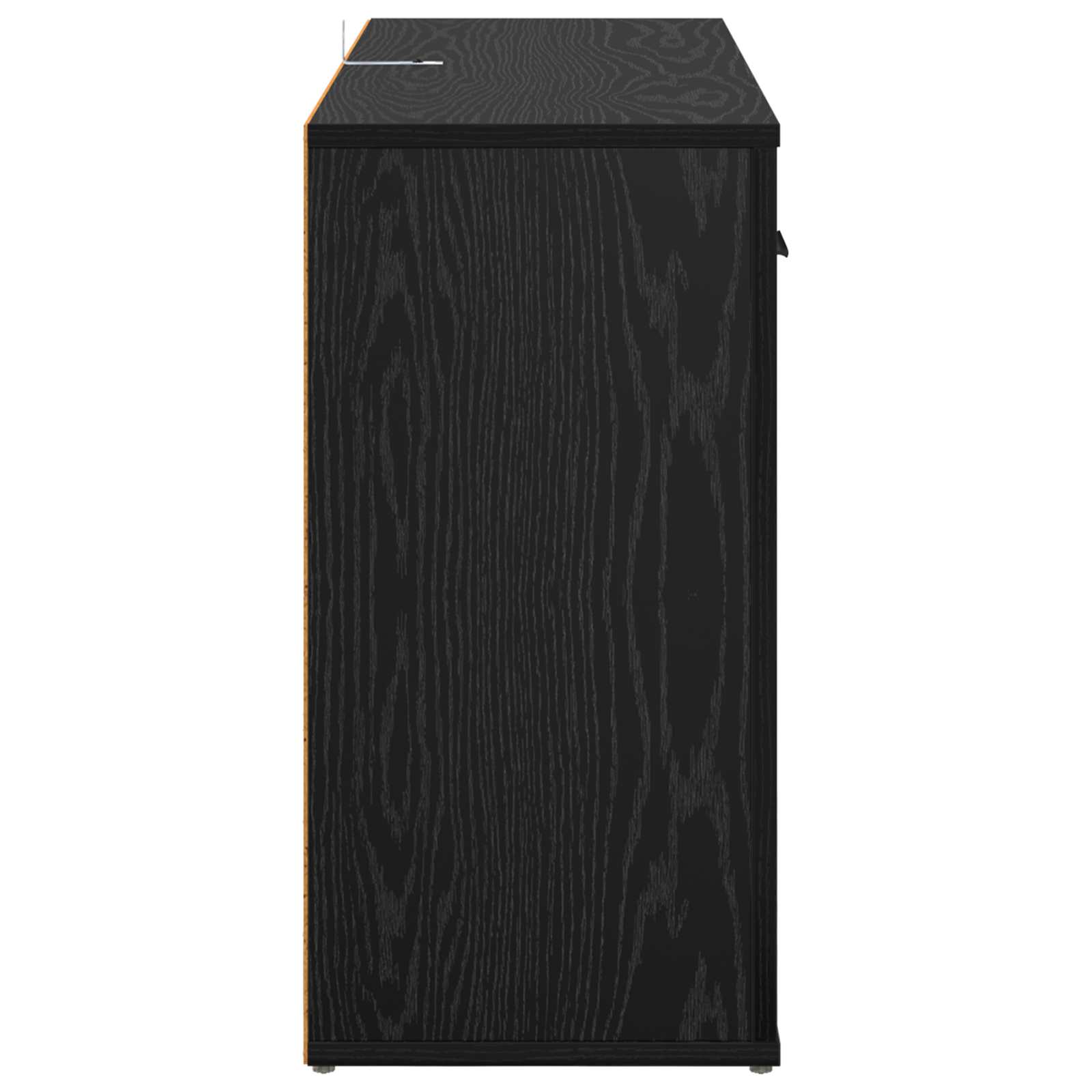 Kreveta Crni hrast 100 x 30 x 59,5 cm Konstruirano drvo