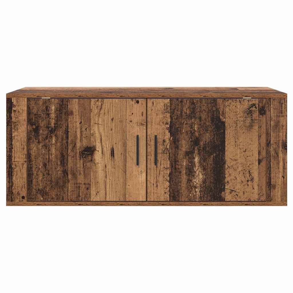 Ormar za TV montiran na zid Zidne Staro drvo 100 x 34,5 x 40 cm
