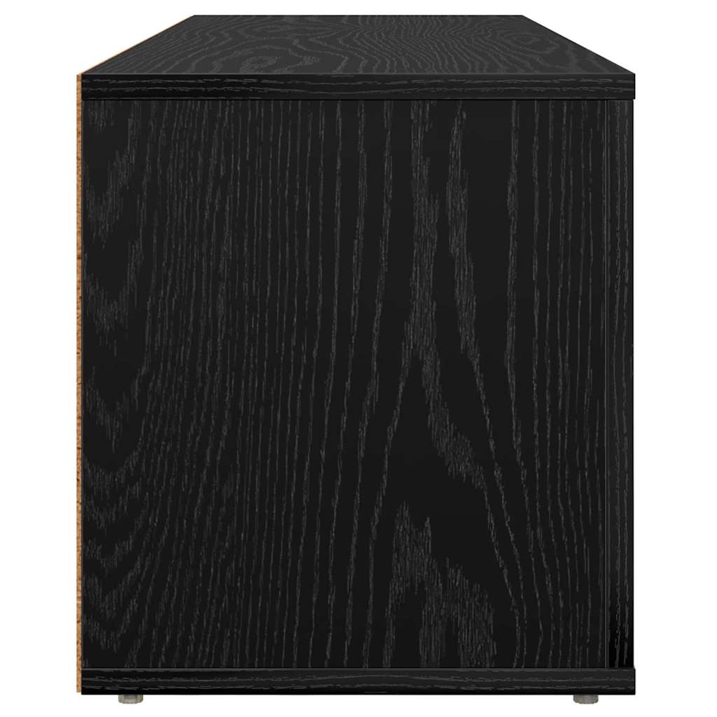 TV ormar Crni hrast 100 x 31,5 x 35 cm Konstruirano drvo