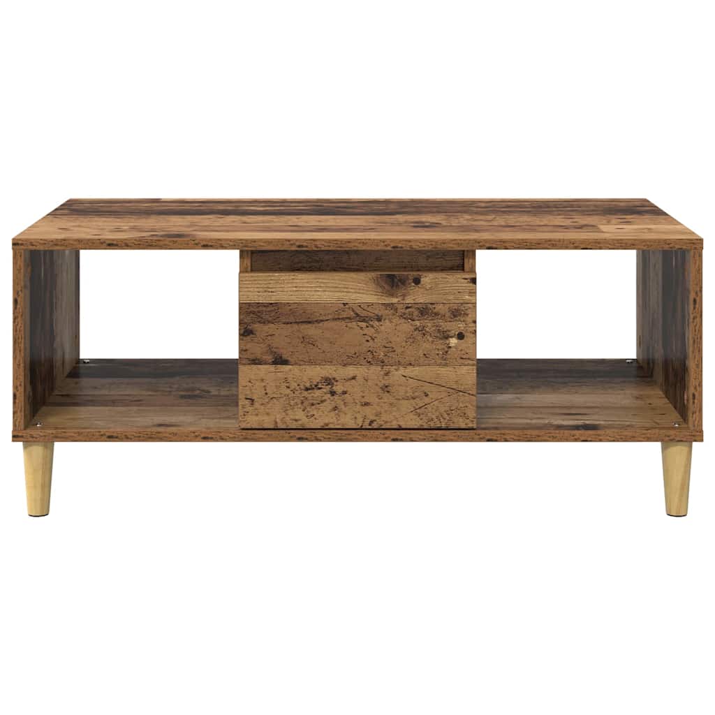 Kava Stol Staro drvo 90 x 50 x 26.5 cm Konstruirano drvo