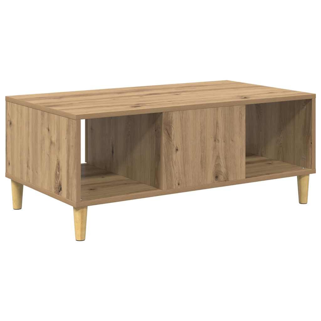 Kava Stol Umjetnički hrast 90 x 50 x 26.5 cm Konstruirano drvo