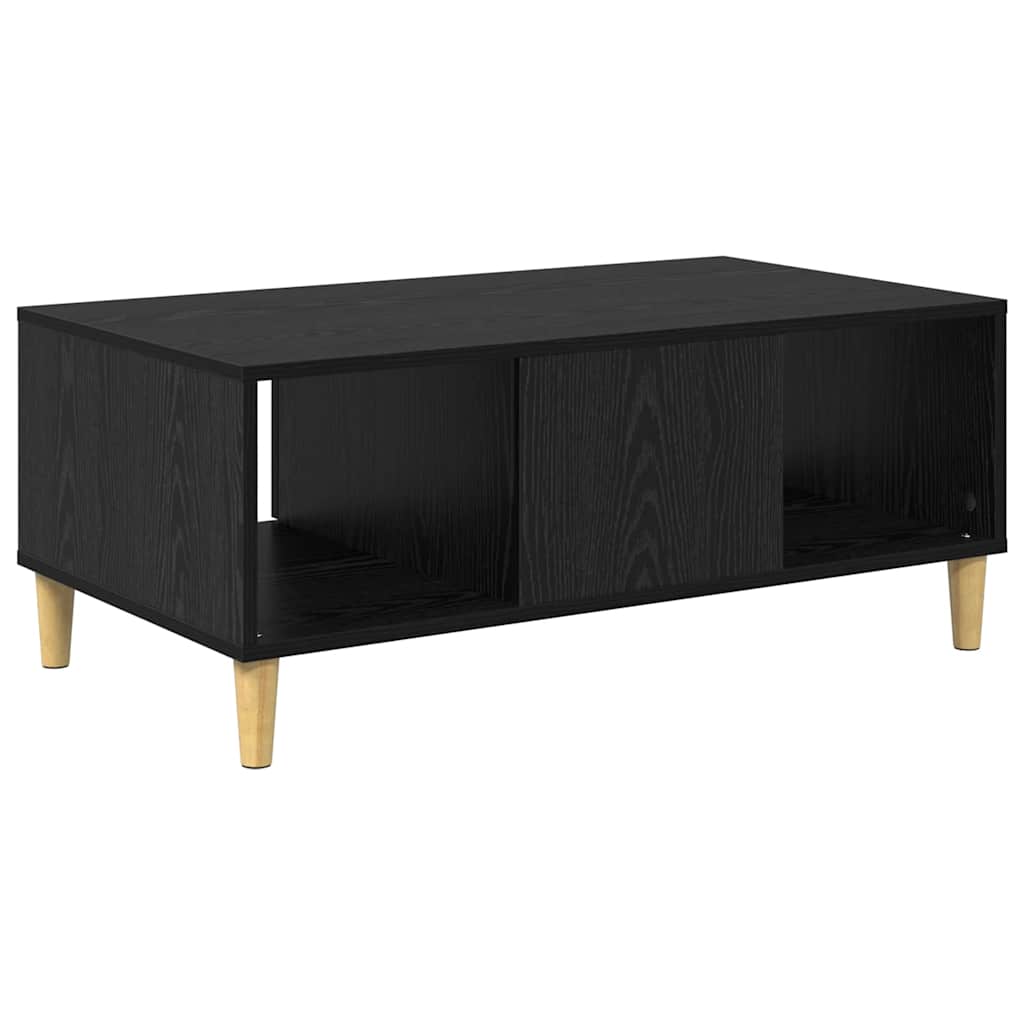 Kava Stol Crni hrast 90 x 50 x 26.5 cm Konstruirano drvo