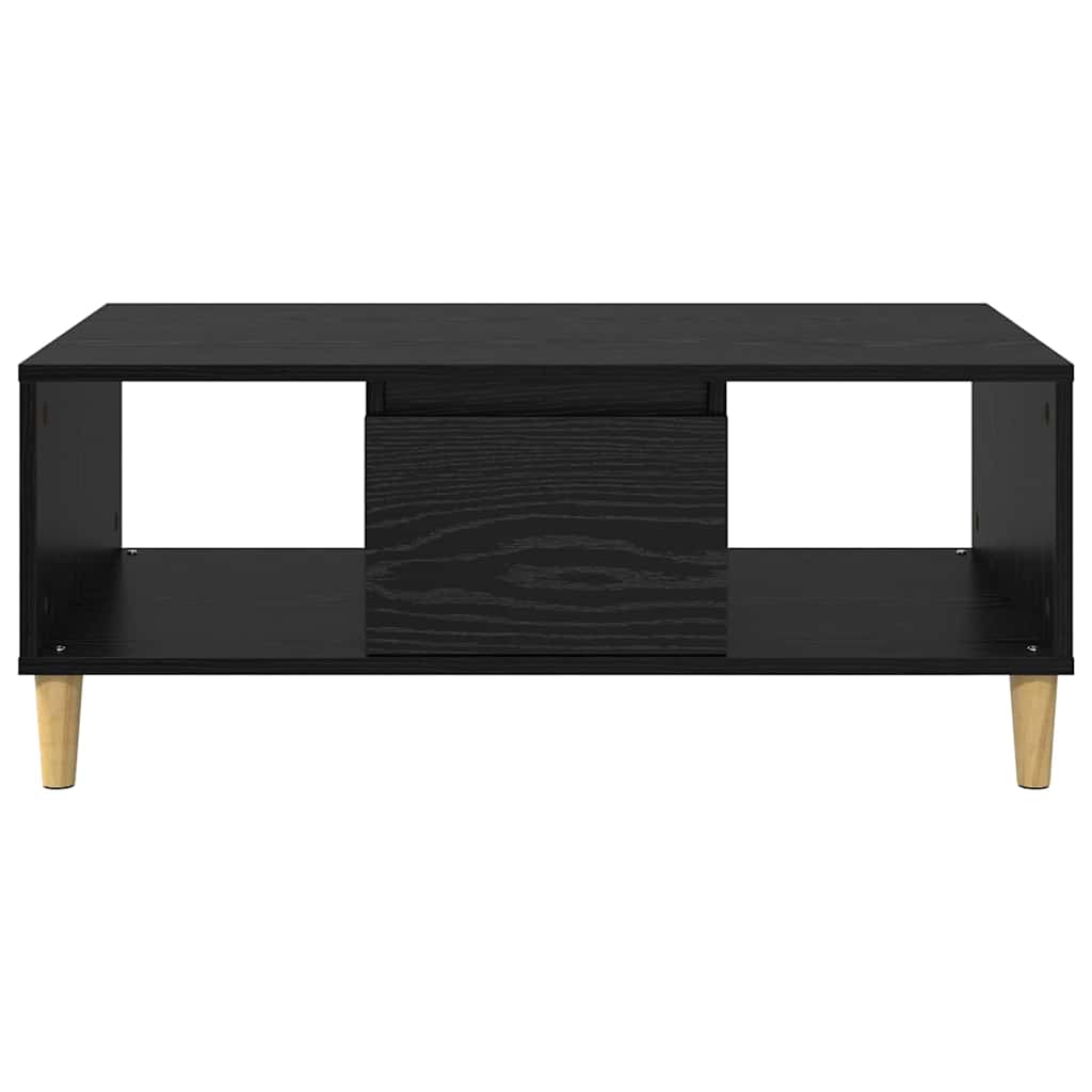 Kava Stol Crni hrast 90 x 50 x 26.5 cm Konstruirano drvo