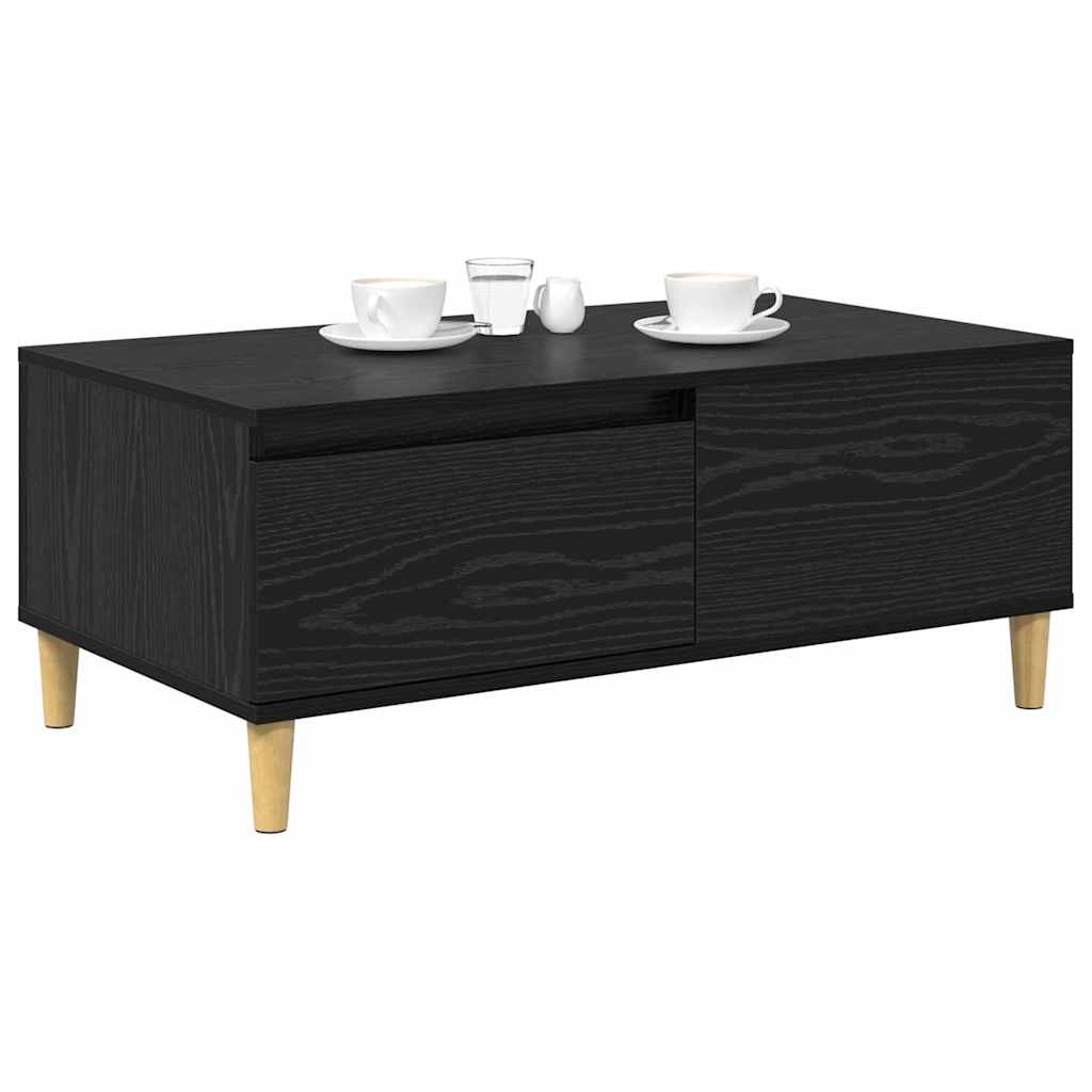 Kava Stol Crni hrast 90 x 50 x 26.5 cm Konstruirano drvo