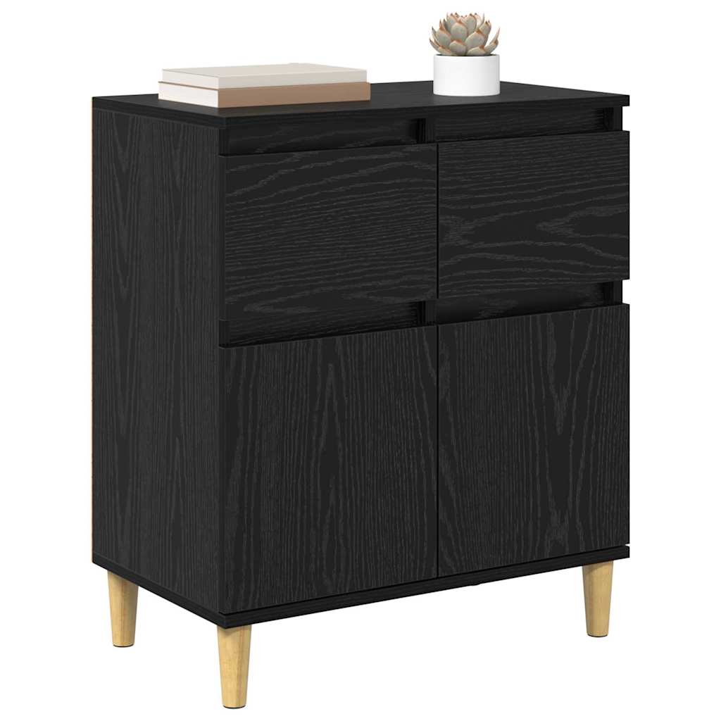 Kreveta s ladicama Crni hrast 60 x 35 x 70 cm Konstruirano drvo