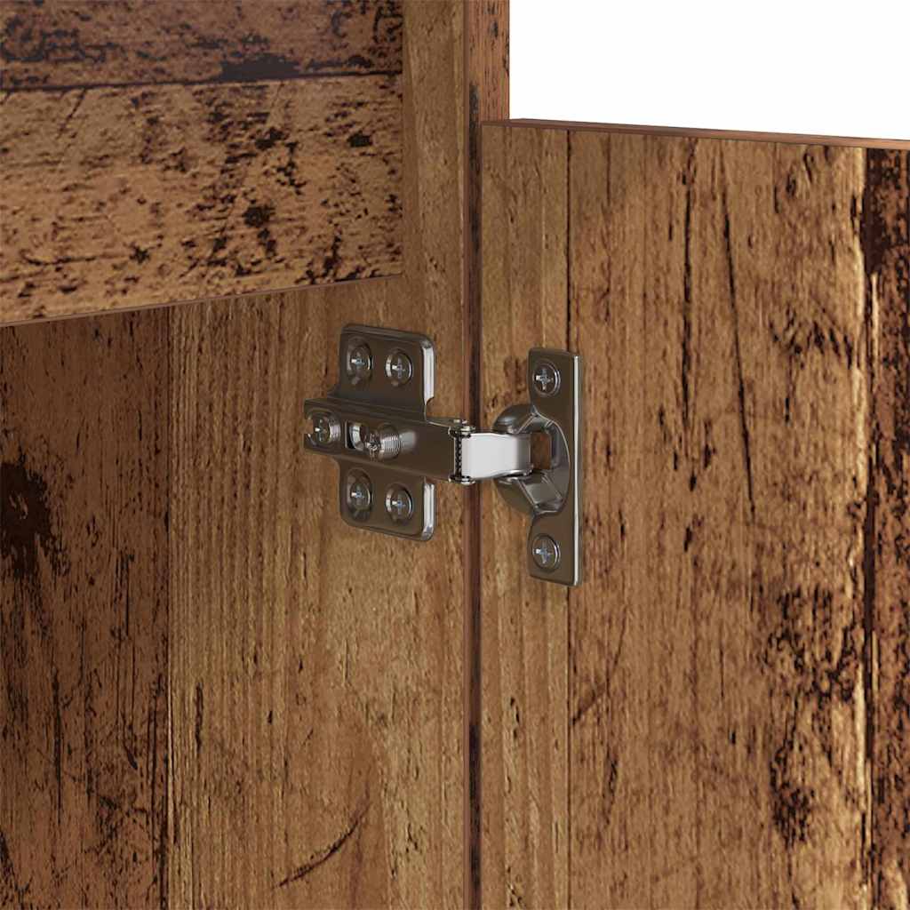 Noćni ormar 2 pcs Staro drvo 40 x 35 x 70 cm Konstruirano drvo