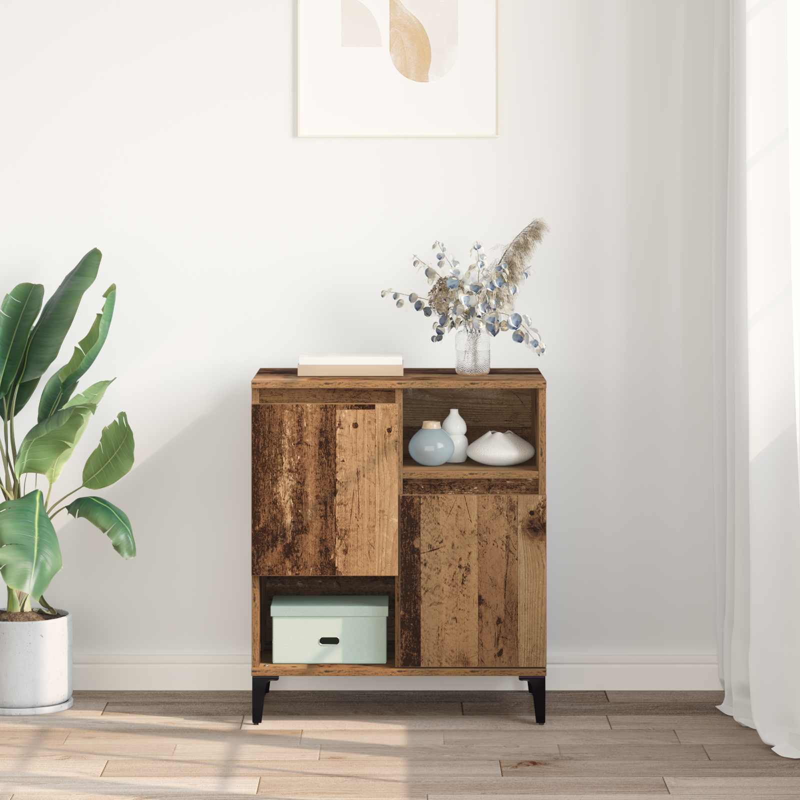 Kreveta Staro drvo 60 x 35 x 70 cm Konstruirano drvo
