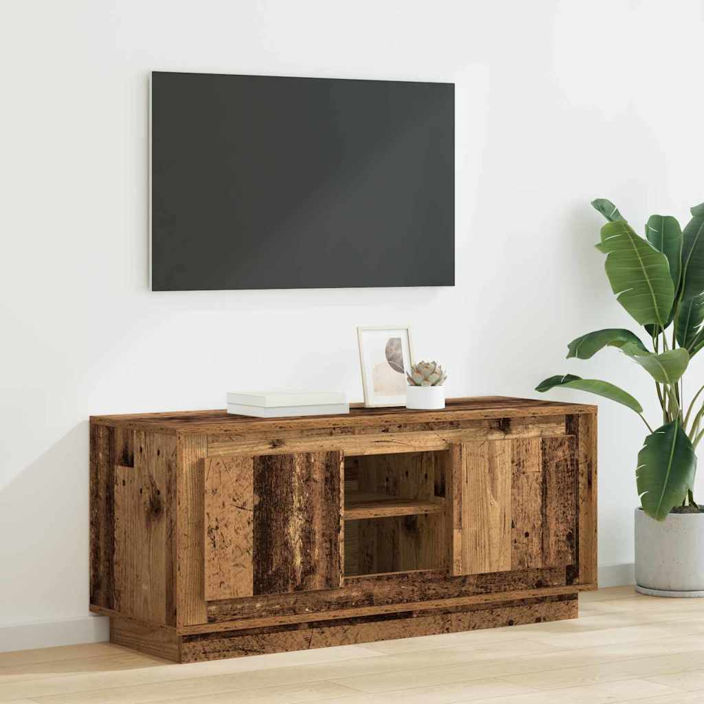 TV ormar 102 x 35 x 45 cm Staro drvo Konstruirano drvo