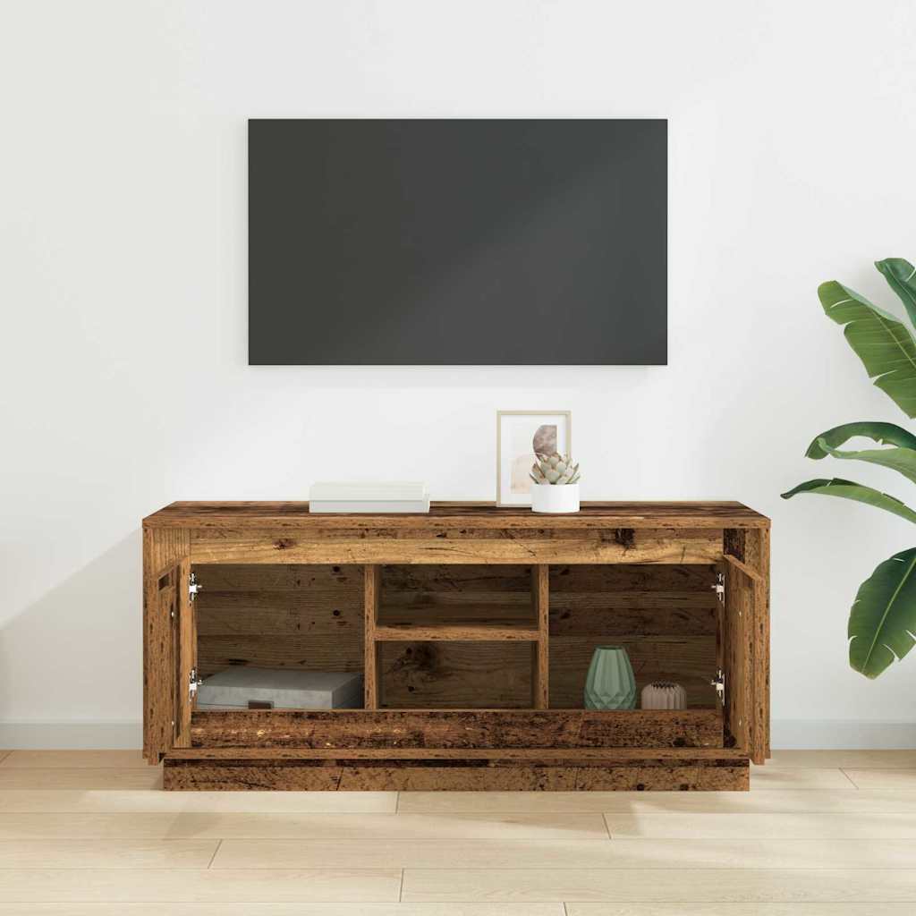 TV ormar 102 x 35 x 45 cm Staro drvo Konstruirano drvo