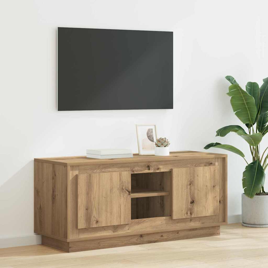 TV ormar 102 x 35 x 45 cm Umjetnički hrast Konstruirano drvo