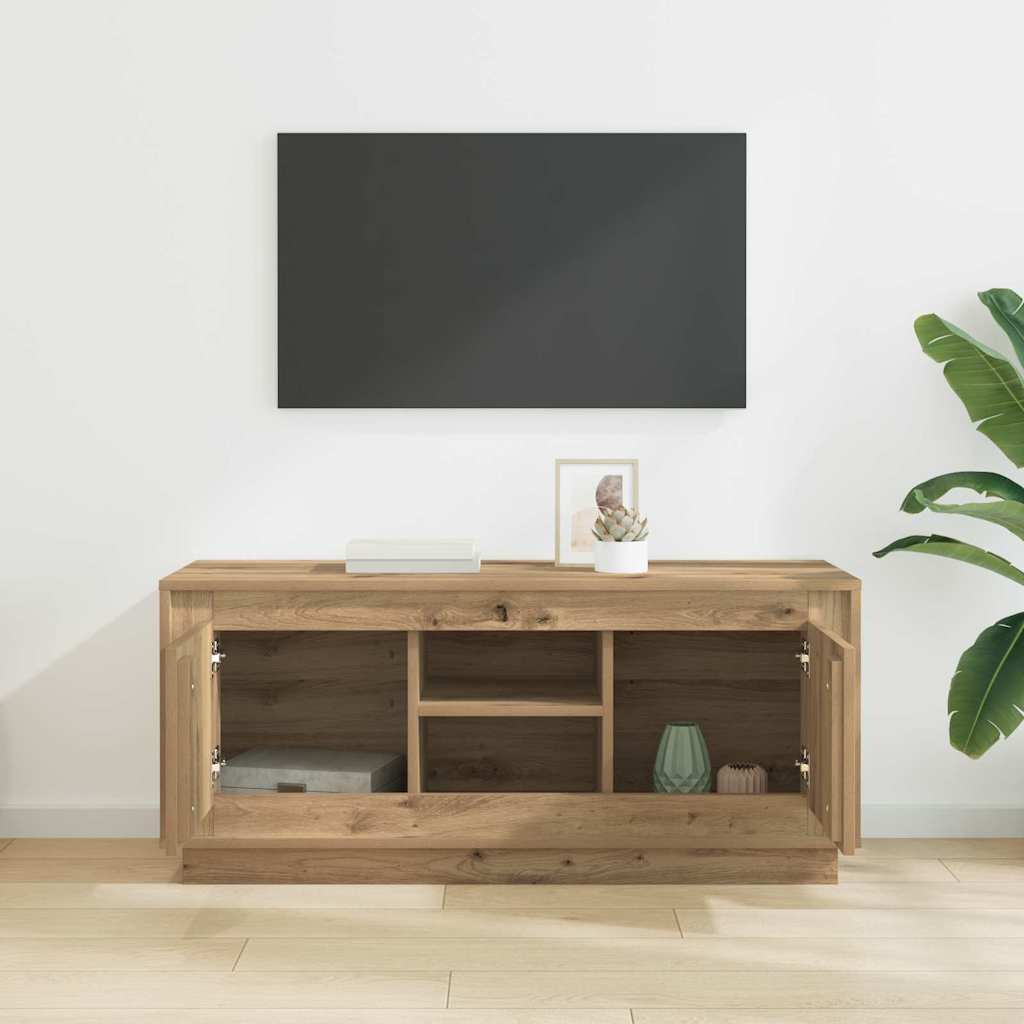 TV ormar 102 x 35 x 45 cm Umjetnički hrast Konstruirano drvo