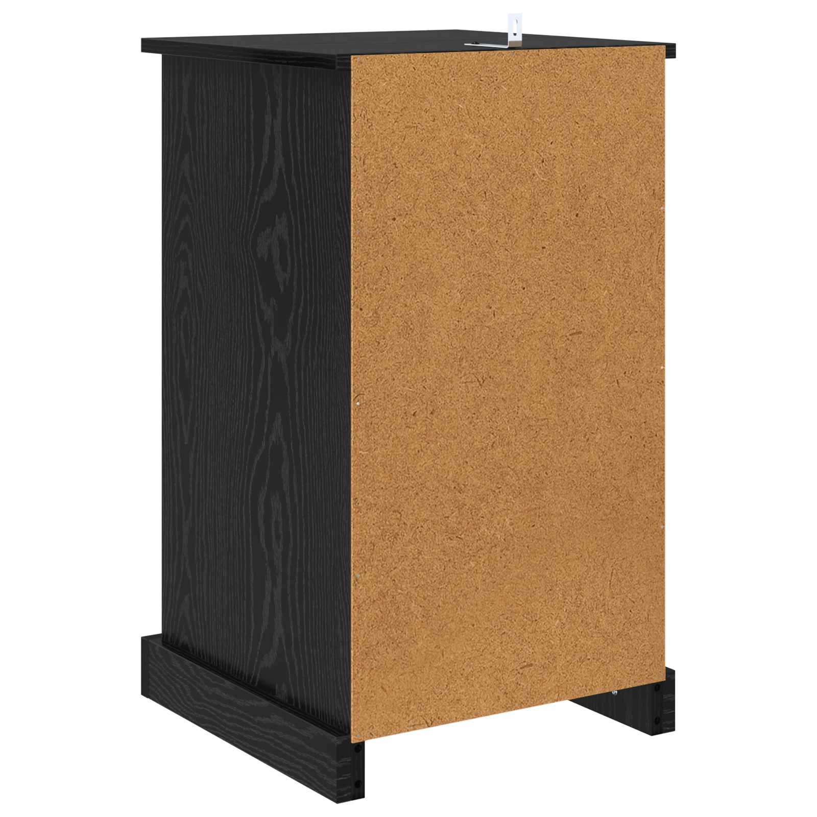 Noćni ormar Crni hrast 39 x 39 x 67,5 cm Konstruirano drvo