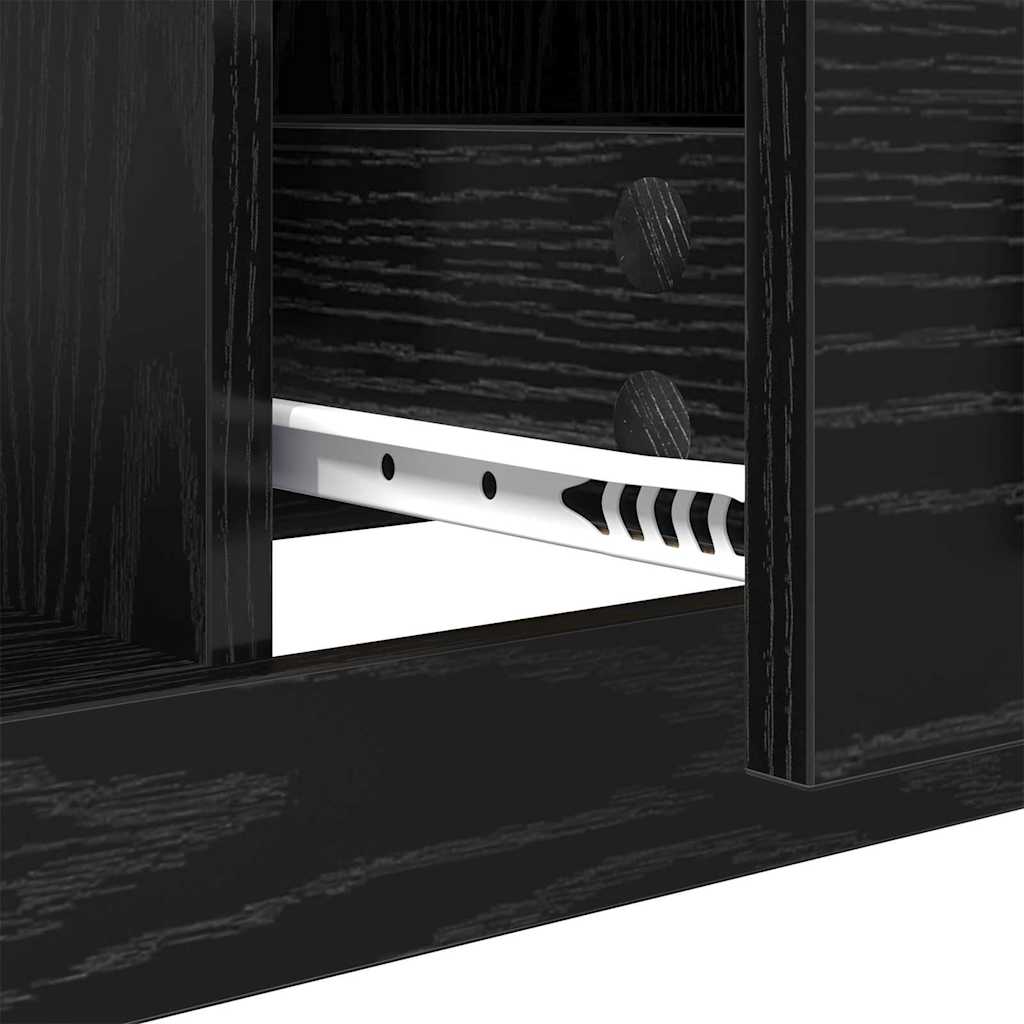 Kava Stol Crni hrast 90 x 50 x 35 cm Konstruirano drvo