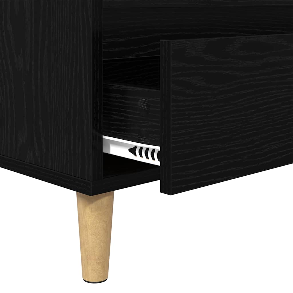 TV ormar Crni hrast 100 x 34,5 x 44,5 cm Konstruirano drvo
