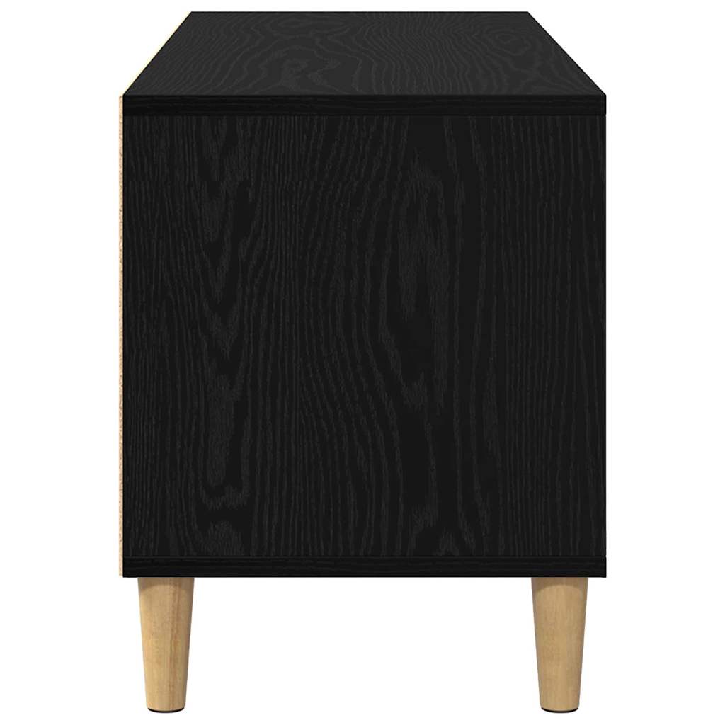 TV ormar Crni hrast 100 x 34,5 x 44,5 cm Konstruirano drvo