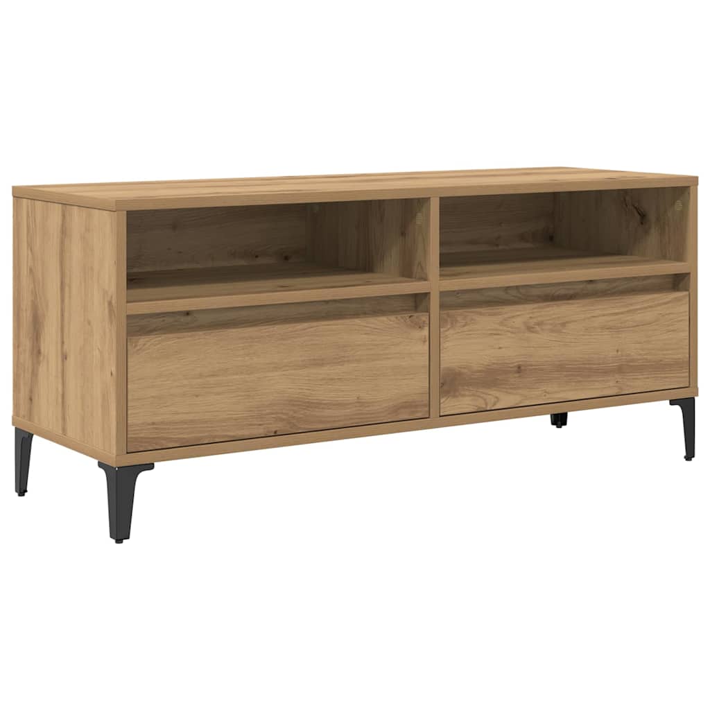 TV ormar s ladicama Umjetnički hrast 100 x 34,5 x 44,5 cm