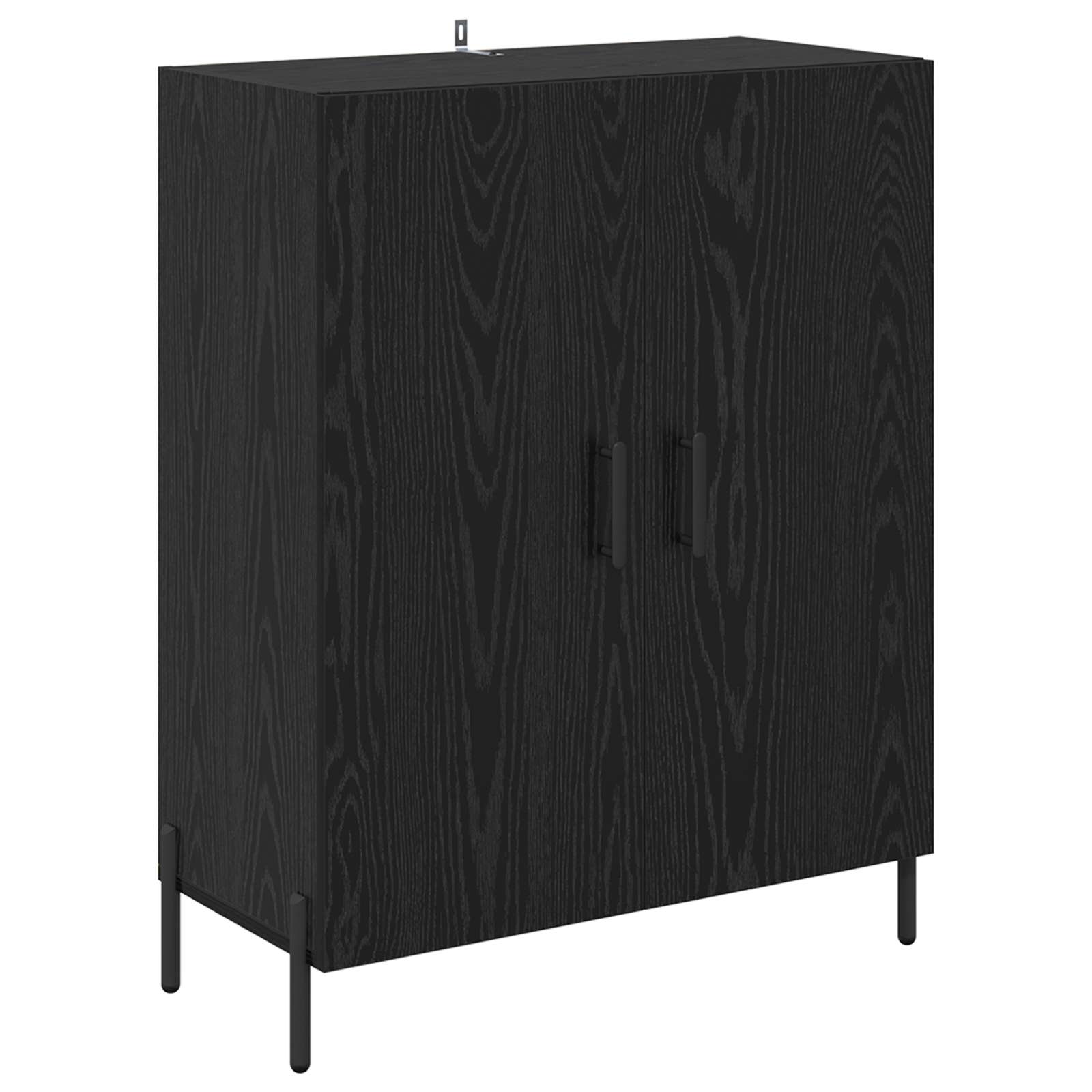 Kreveta Crni hrast 69,5 x 34 x 90 cm Konstruirano drvo