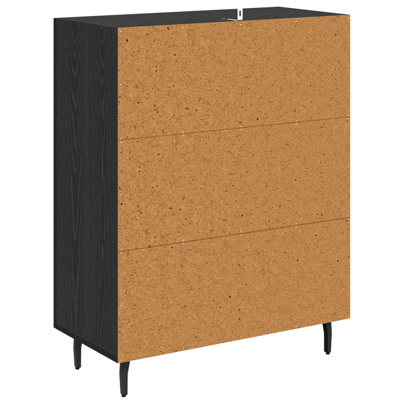 Kreveta Crni hrast 69,5 x 34 x 90 cm Konstruirano drvo