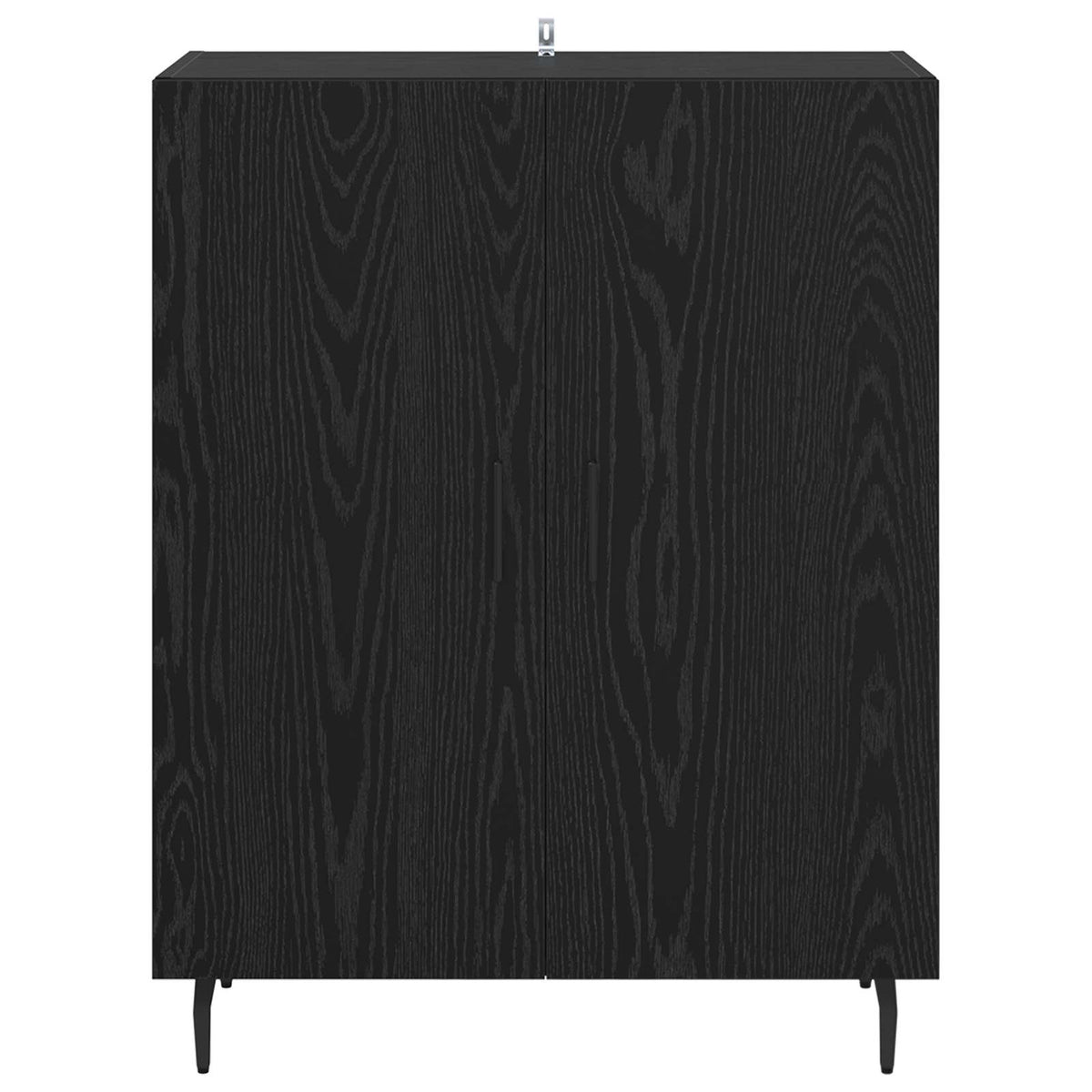 Kreveta Crni hrast 69,5 x 34 x 90 cm Konstruirano drvo