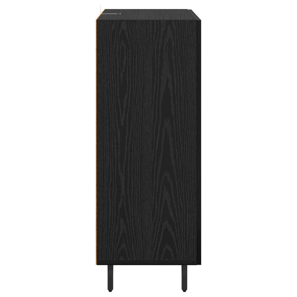Kreveta Crni hrast 69,5 x 34 x 90 cm Konstruirano drvo