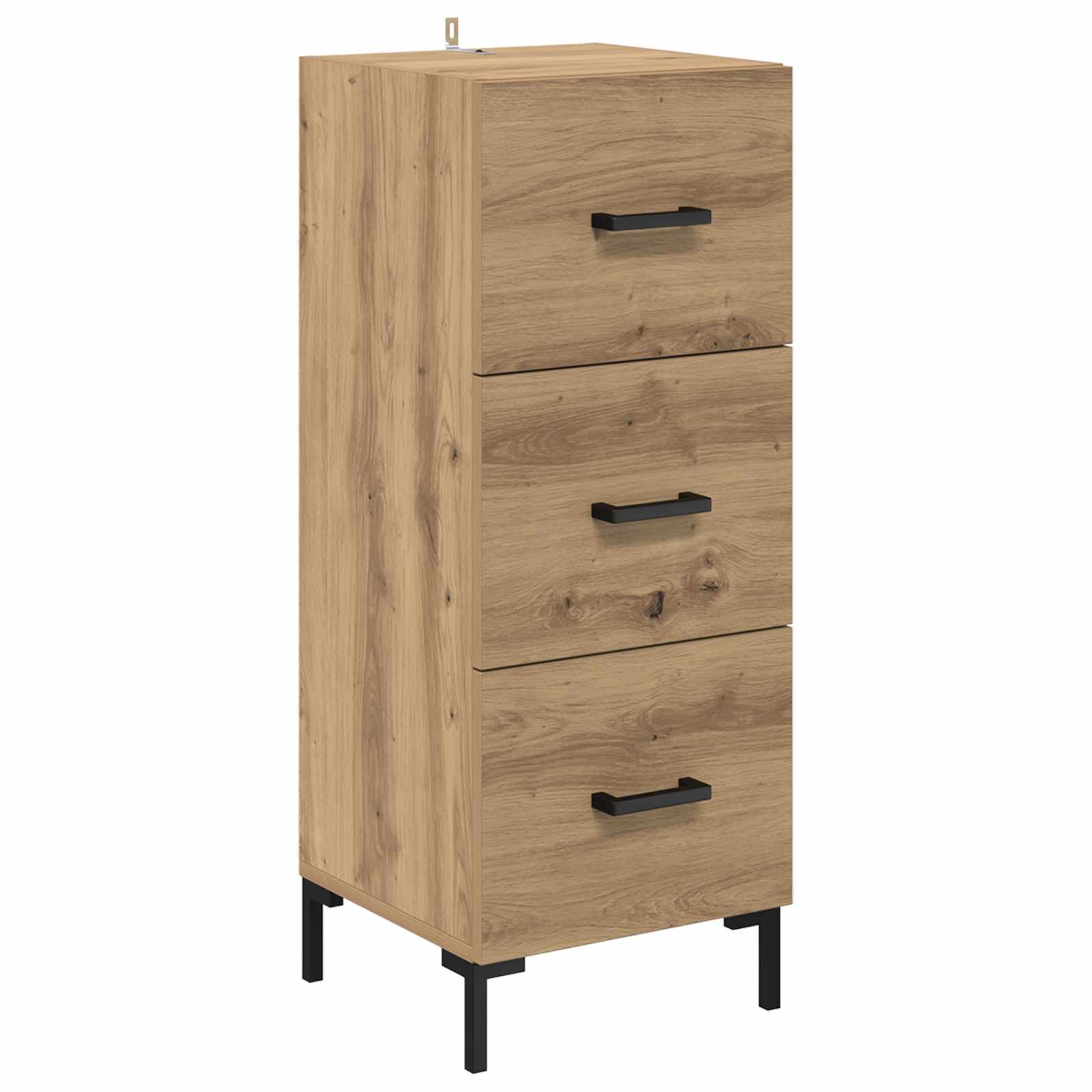 Kreveta Umjetnički hrast 34,5 x 34 x 90 cm Konstruirano drvo