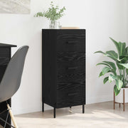 Kreveta Crni hrast 34 x 34.5 x 90 cm Konstruirano drvo