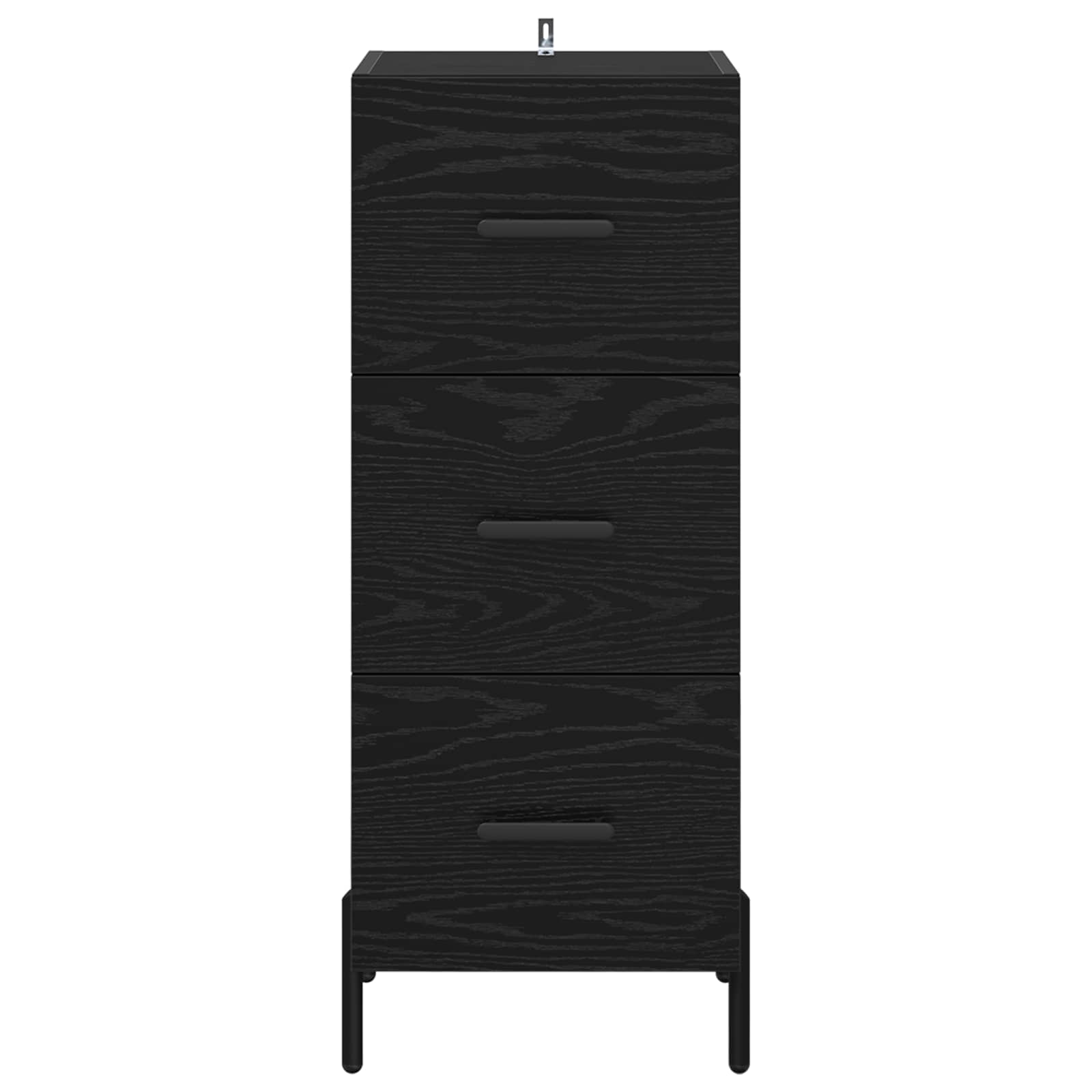 Kreveta Crni hrast 34 x 34.5 x 90 cm Konstruirano drvo