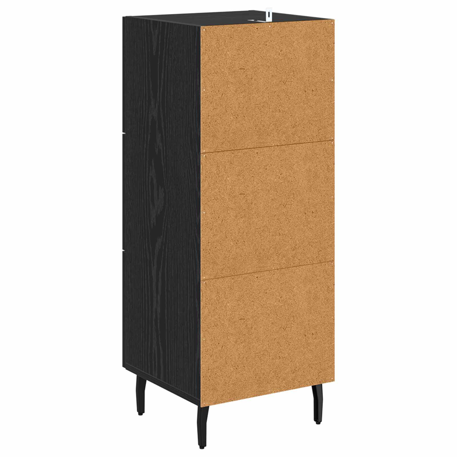 Kreveta Crni hrast 34 x 34.5 x 90 cm Konstruirano drvo
