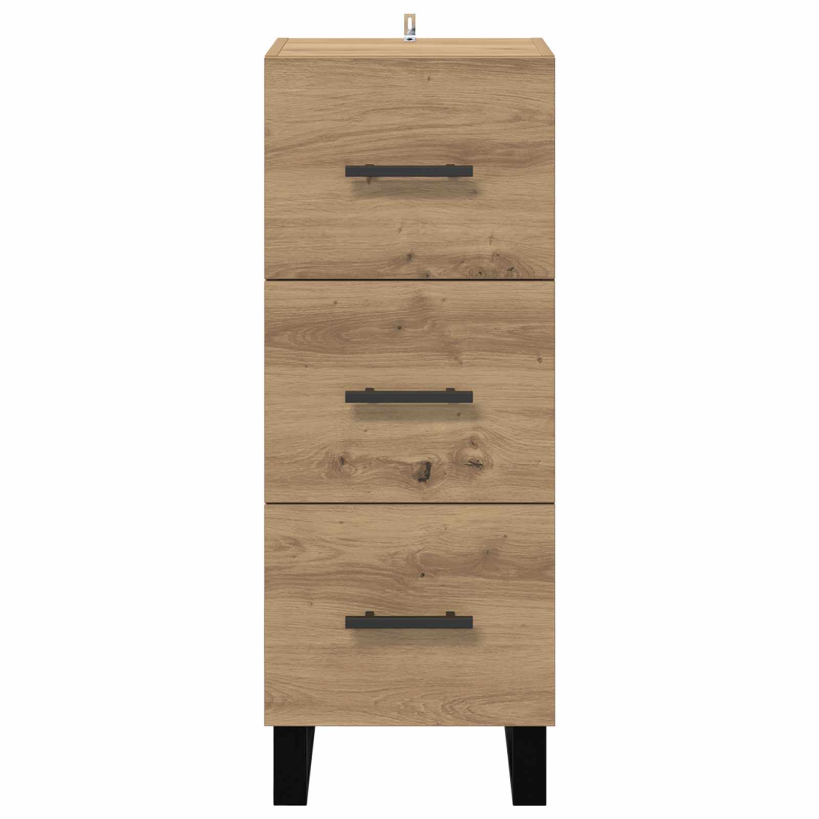 Kreveta s ladicama Umjetnički hrast 34,5 x 34 x 90 cm