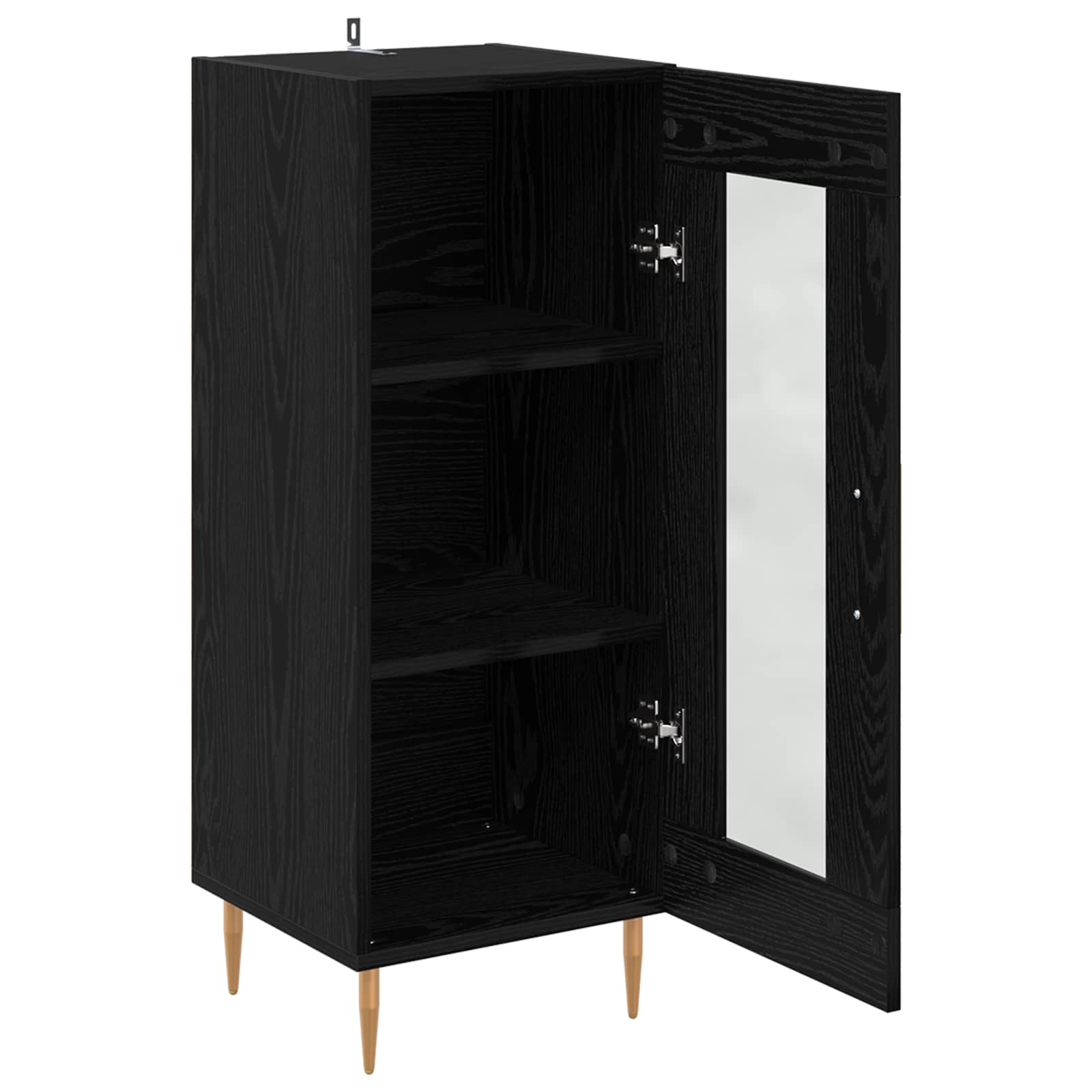Kreveta Crni hrast 34 x 34.5 x 90 cm Konstruirano drvo