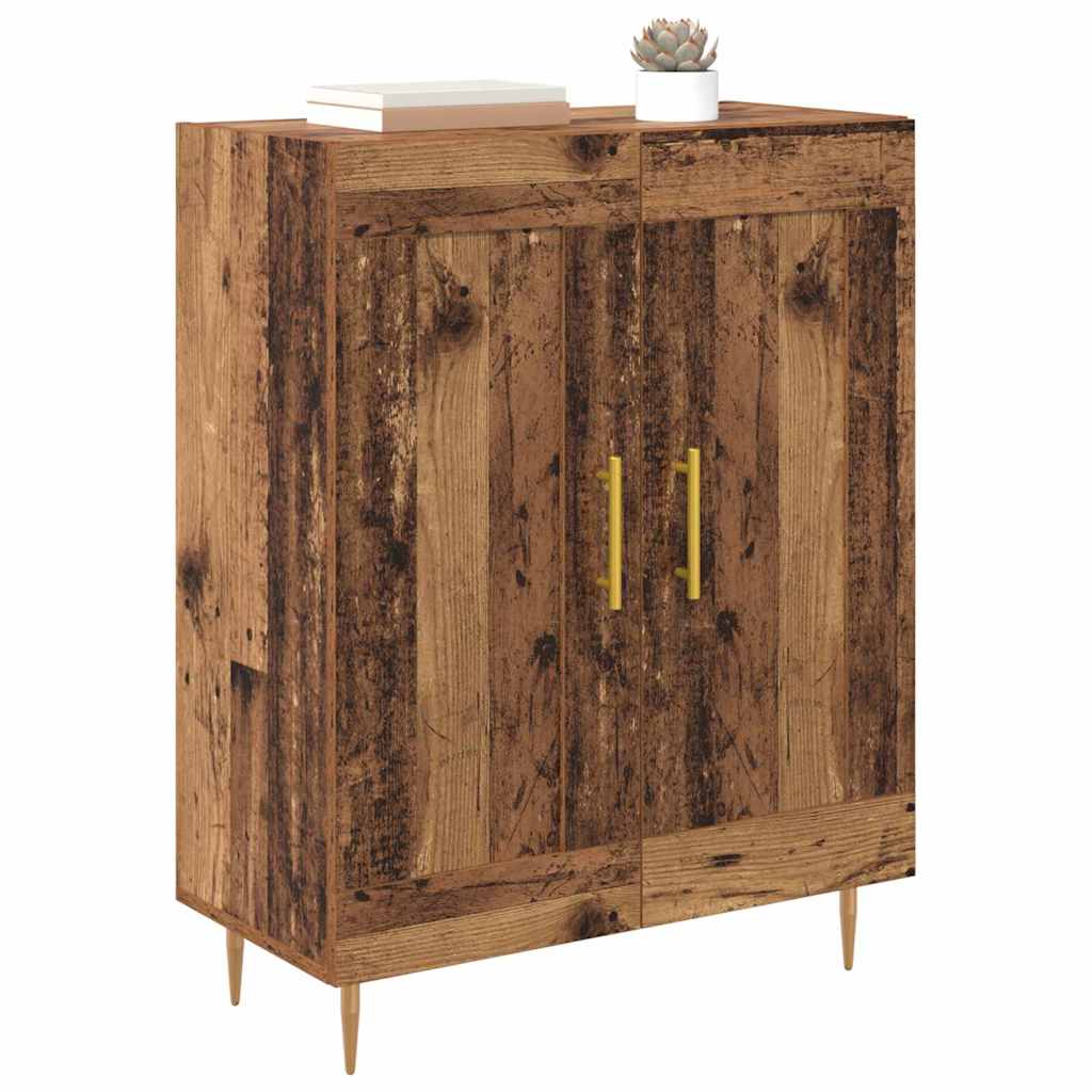 Kreveta Staro drvo 69,5 x 34 x 90 cm Obrađeno drvo i čelik
