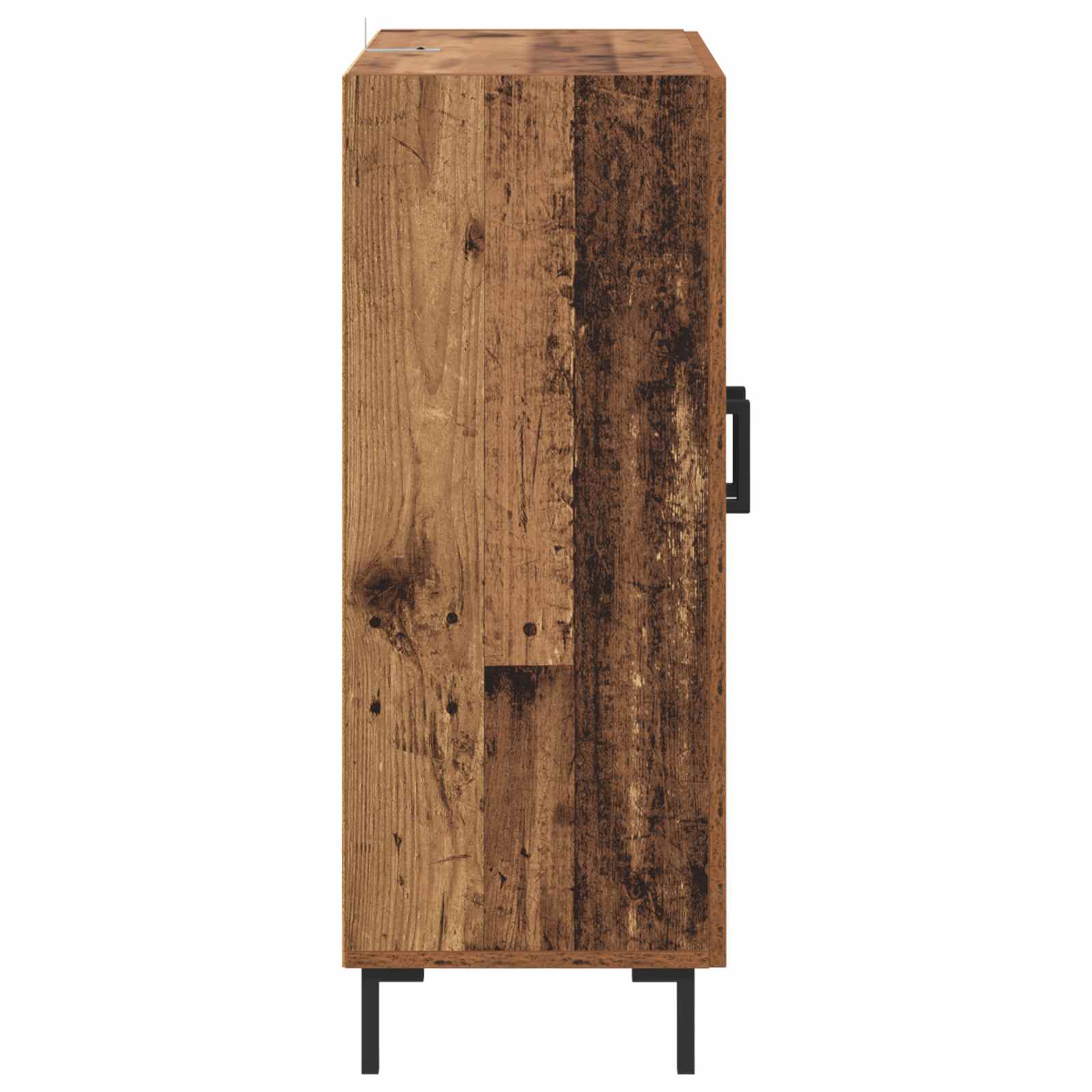 Kreveta Staro drvo 69,5 x 34 x 90 cm Obrađeno drvo i čelik