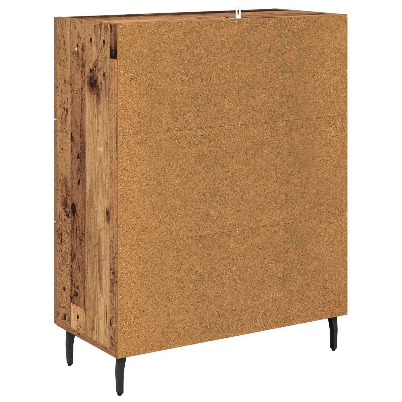 Kreveta Staro drvo 69,5 x 34 x 90 cm Obrađeno drvo i čelik