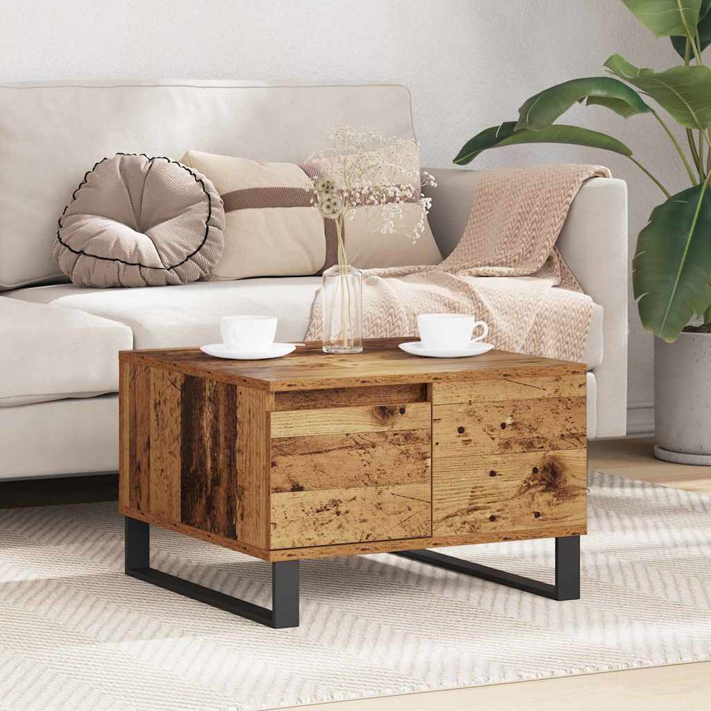 Kava Stol Staro drvo 55 x 55 x 36,5 cm Konstruirano drvo