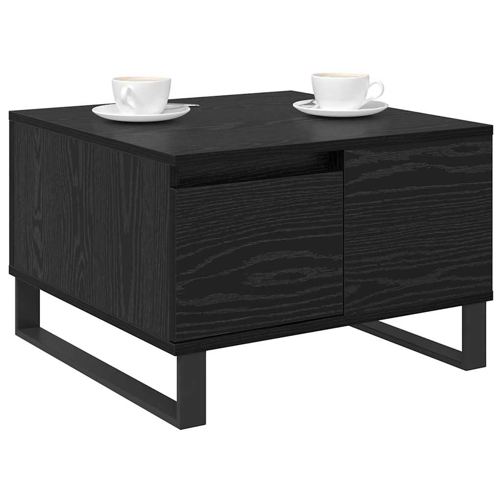 Kava Stol Crni hrast 55 x 55 x 36,5 cm Konstruirano drvo