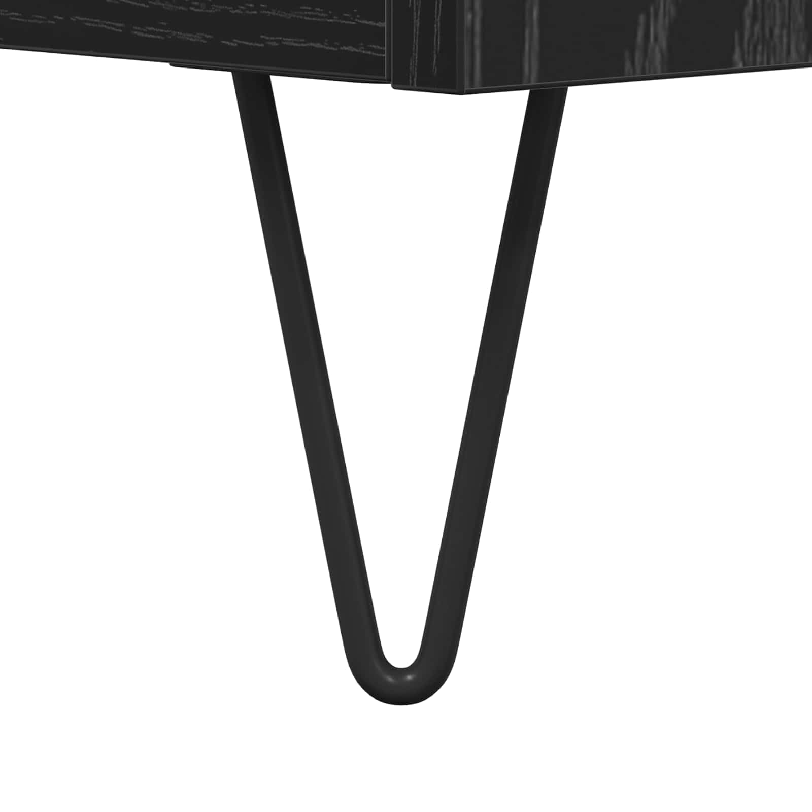 Kreveta Crni hrast 60 x 35 x 70 cm Obrađeno drvo i čelik