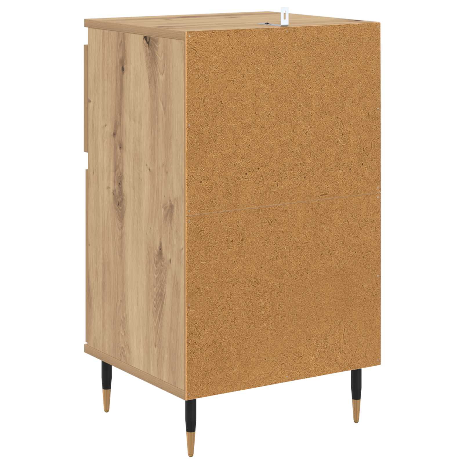 Kreveta Umjetnički hrast 40 x 35 x 70 cm Obrađeno drvo i čelik