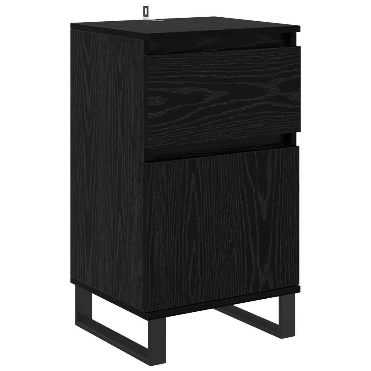 Kreveta Crni hrast 35 x 40 x 70 cm Konstruirano drvo