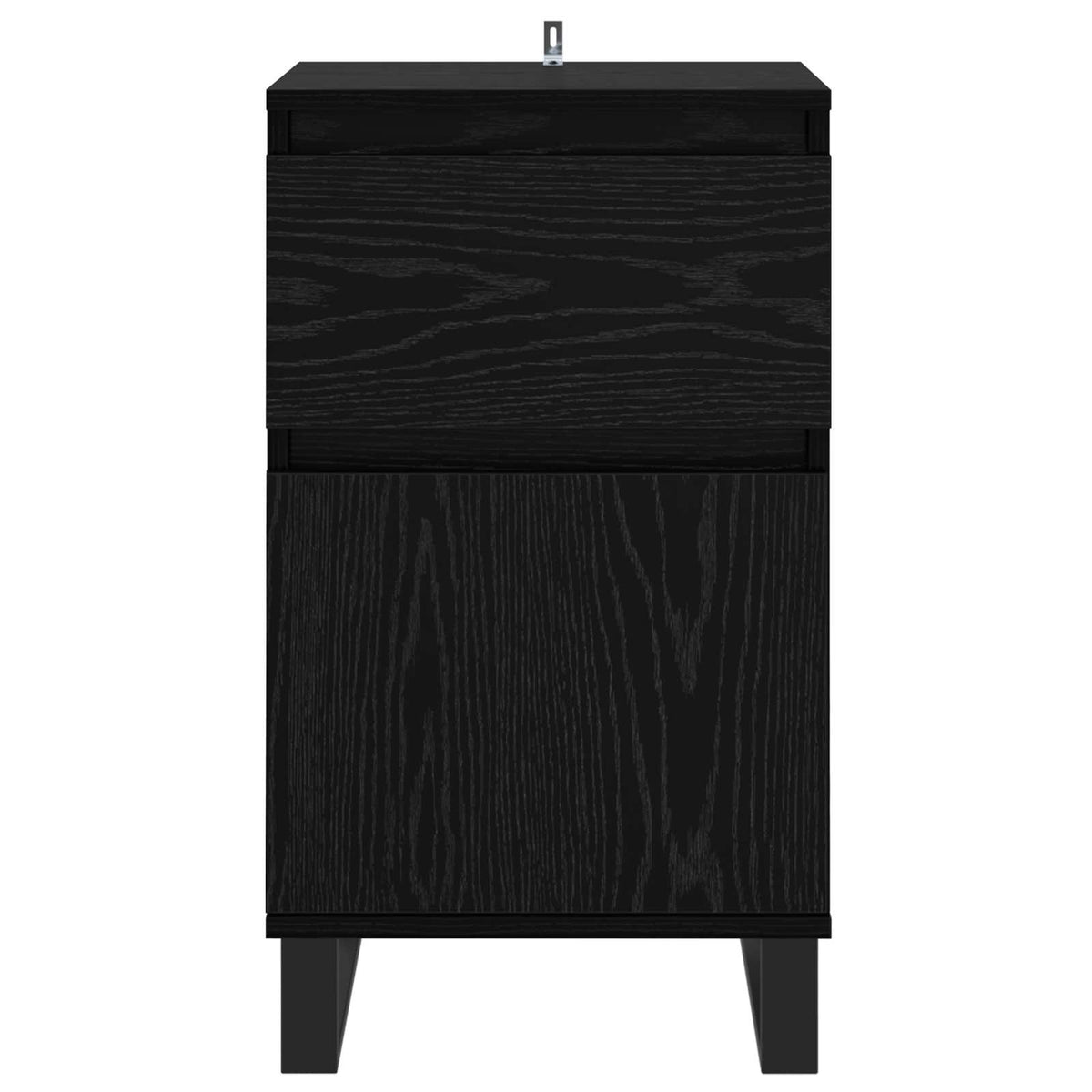 Kreveta Crni hrast 35 x 40 x 70 cm Konstruirano drvo