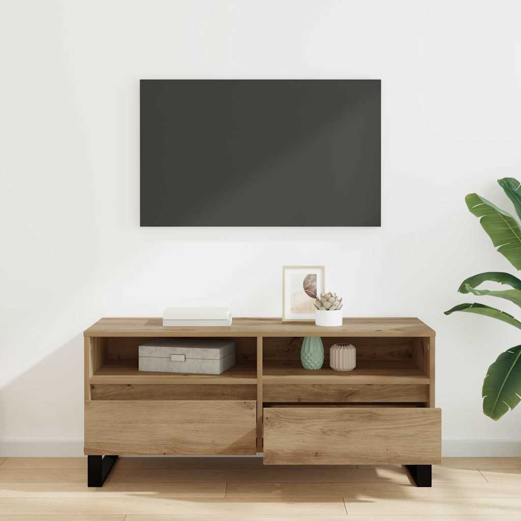 TV ormar s ladicama Umjetnički hrast 100 x 34,5 x 44,5 cm