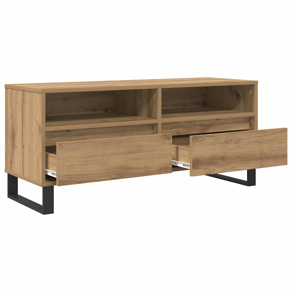 TV ormar s ladicama Umjetnički hrast 100 x 34,5 x 44,5 cm