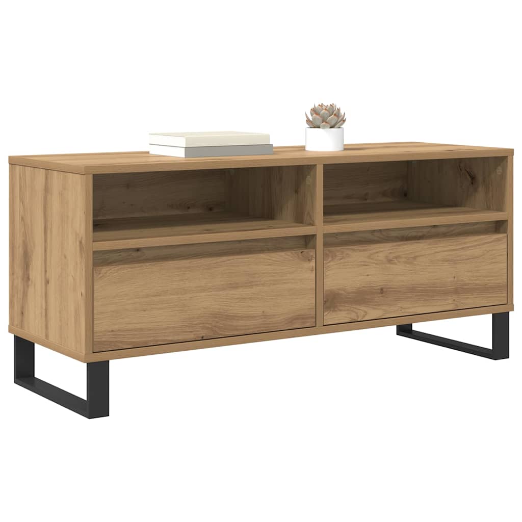 TV ormar s ladicama Umjetnički hrast 100 x 34,5 x 44,5 cm