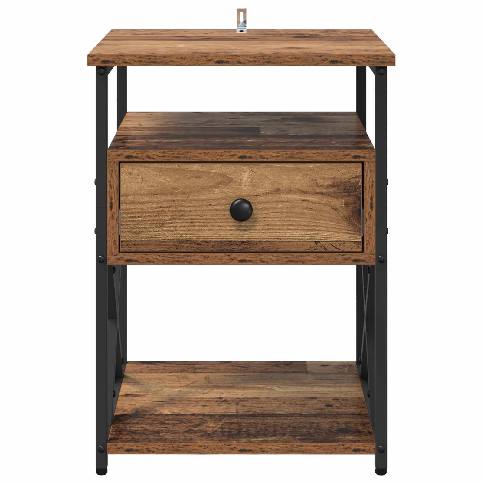 Noćni ormar 2 pcs Staro drvo 40 x 42 x 55 cm Konstruirano drvo