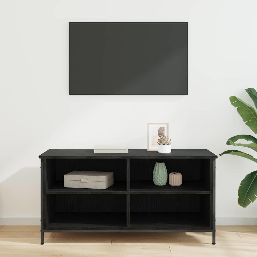 TV ormar Crni hrast 100 x 40 x 50 cm Konstruirano drvo