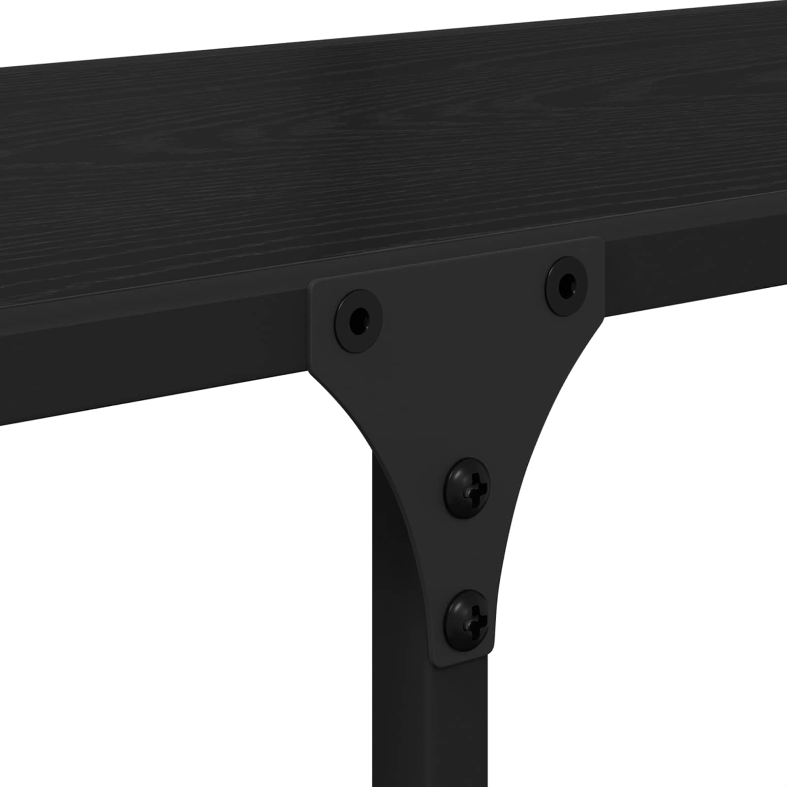 Polica Crni hrast 100 x 32 x 170 cm Konstruirano drvo
